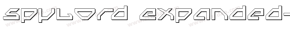 Spylord Expanded字体转换